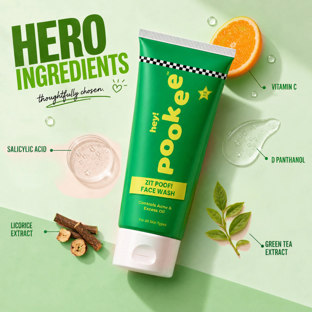 Zit Poof face wash