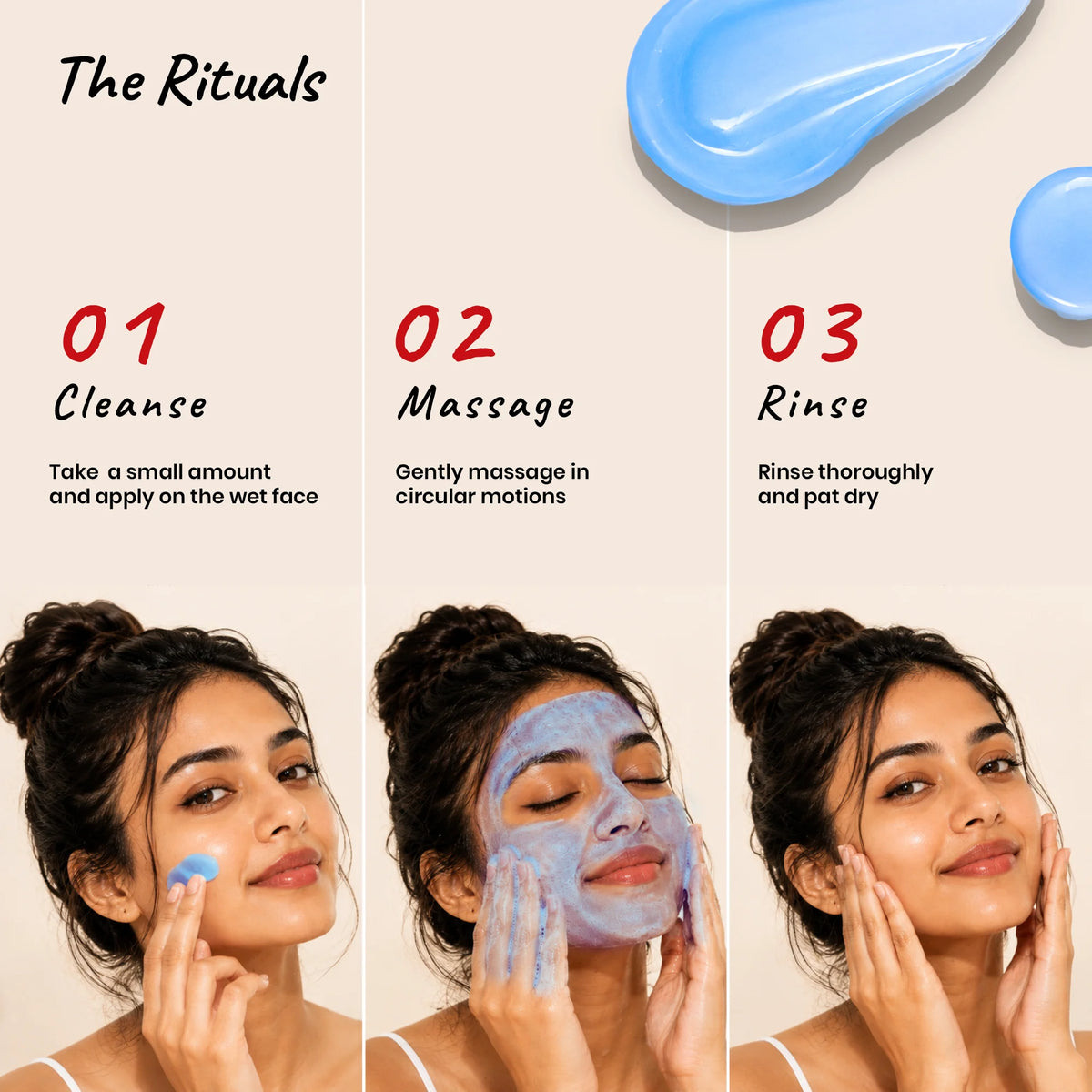 Tan zero face wash