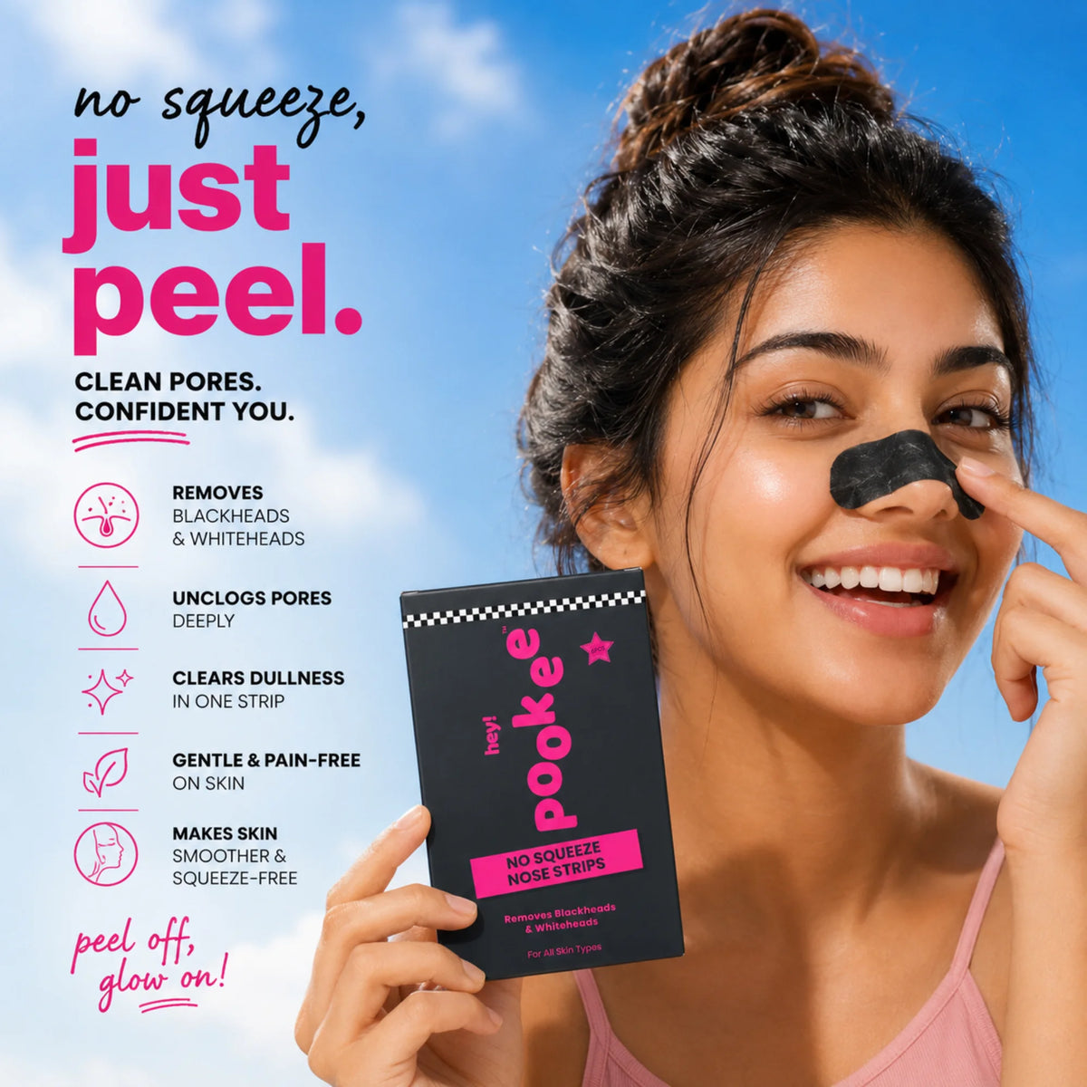 No Squeeze nose strip