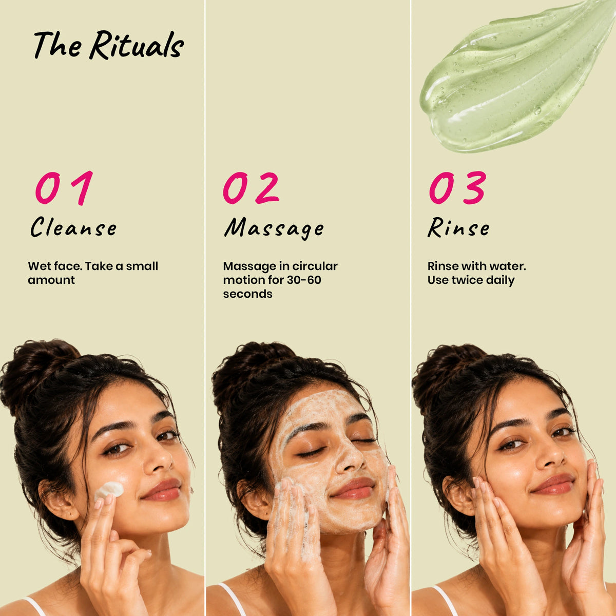 Cica cera face wash