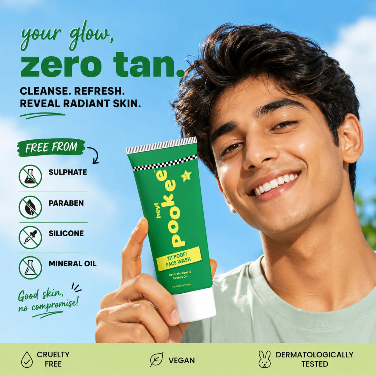 Zit Poof face wash