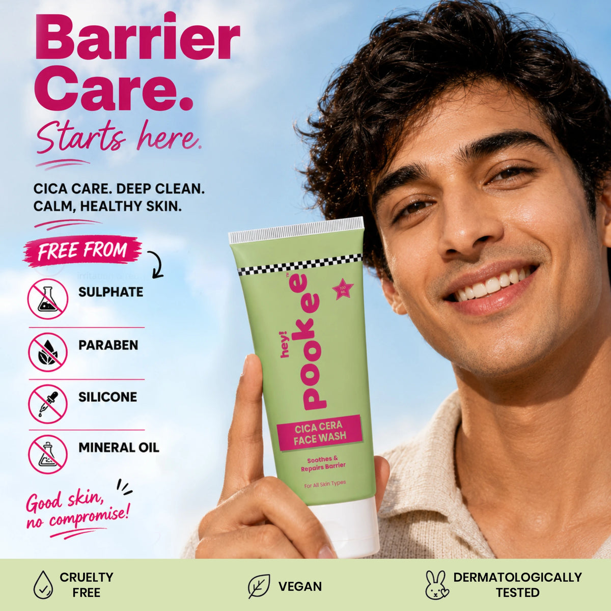 Cica cera face wash